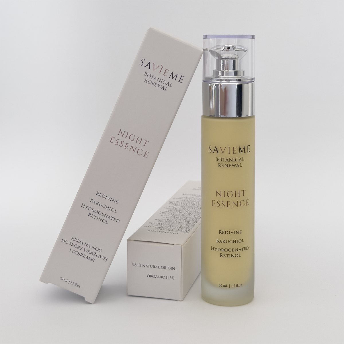 Night Essence krem na noc z bakuchiolem i retinolem H10 — opakowanie 50 ml