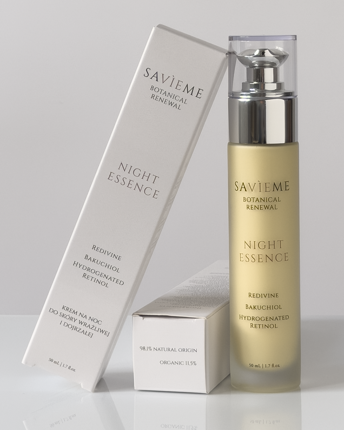 Night Essence krem na noc z bakuchiolem i retinolem H10 — opakowanie 50 ml